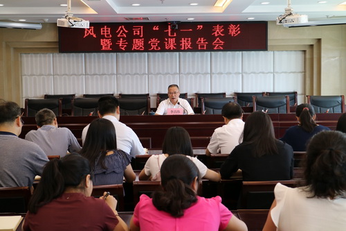 能投风电公司深入学习宣传贯彻四川省第十一次党代会精神
